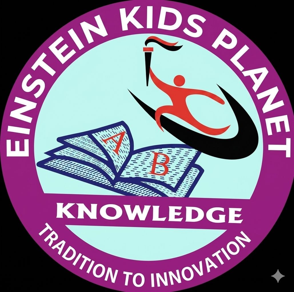 Einstein Kids Planet Logo - Best School in Chhatarpur